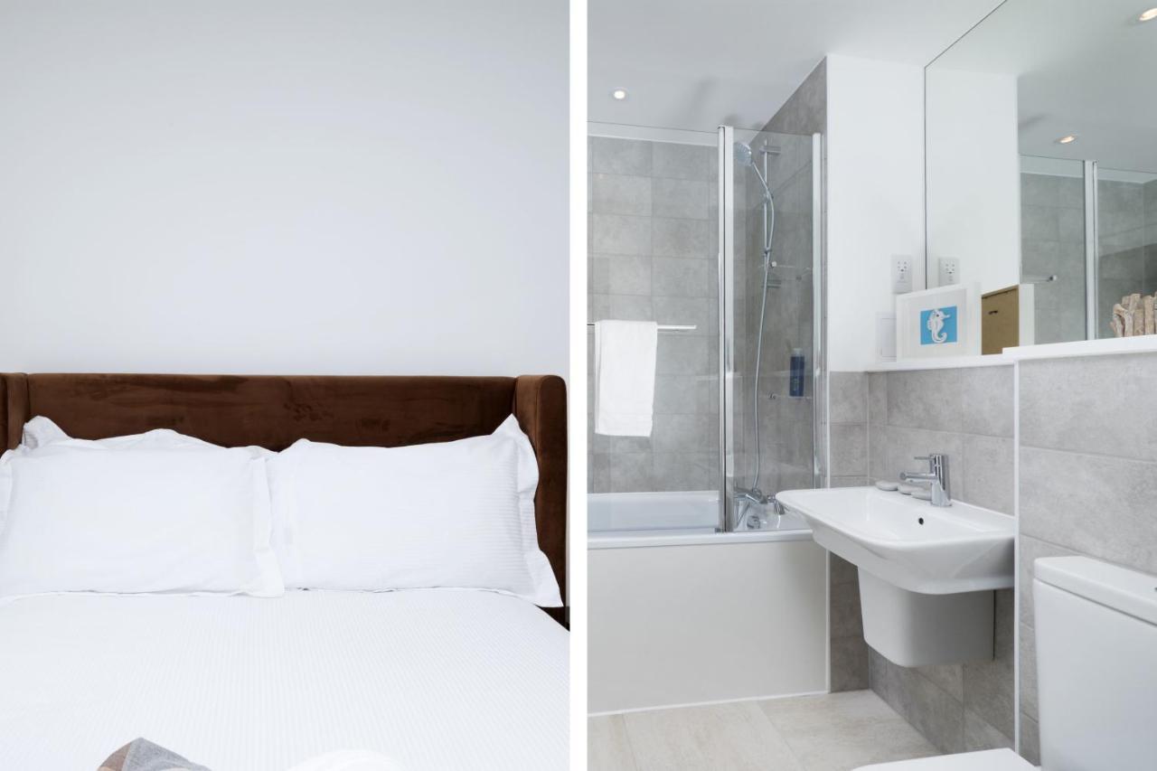 Modern Studios And Apartments At Barking Wharf In London Exterior foto